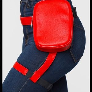 Next Level Harness Fanny Pack - Red bag